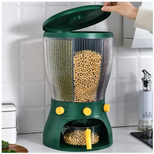 موزع ارز قابل للدوران محكم الغلق