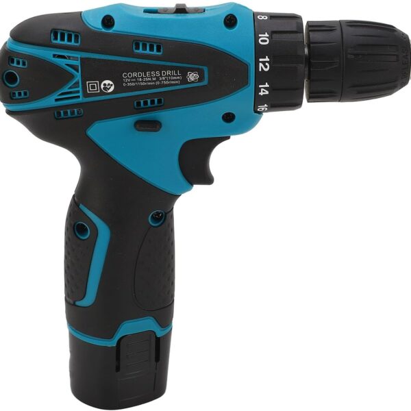 مثقاب لاسلكي عالي التحمل 12 فولت