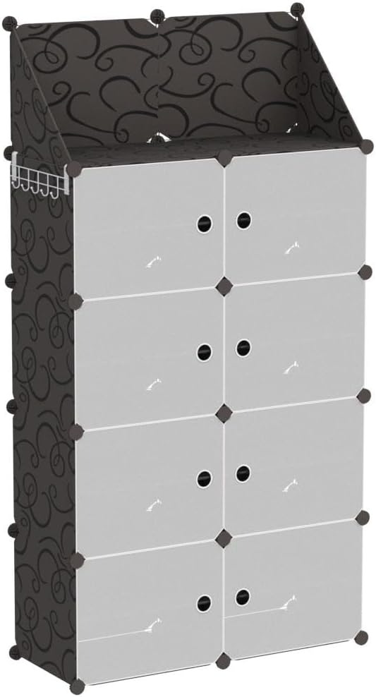 خزانة أحذية داخلية 2 عمود 7 طبقات - الصورة 2