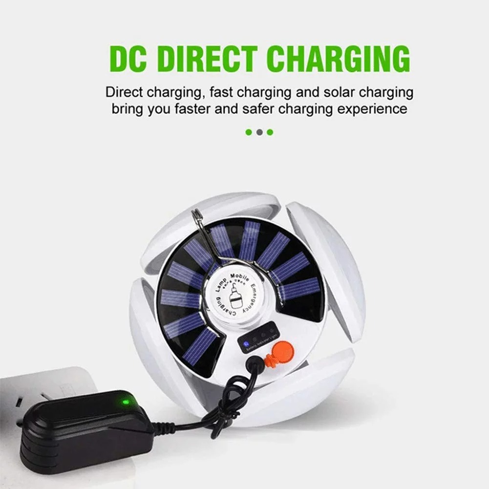 فانوس التخييم LED قابل لإعادة الشحن - الصورة 2