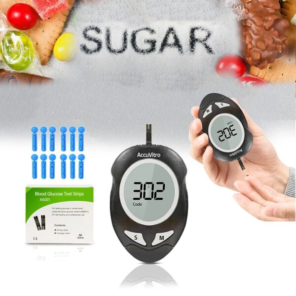 جهاز قياس السكر بالدم