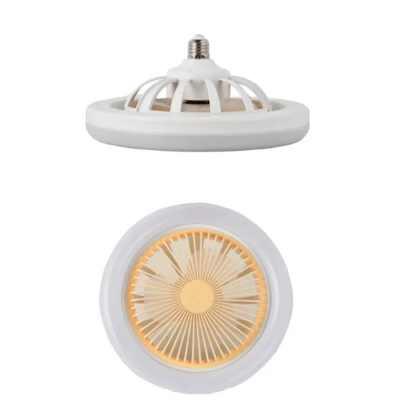 مروحة سقف ذكية مروحة كهربائية مع لمبة LED