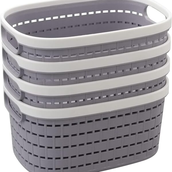 سلال تخزين صغيرة بمقابض