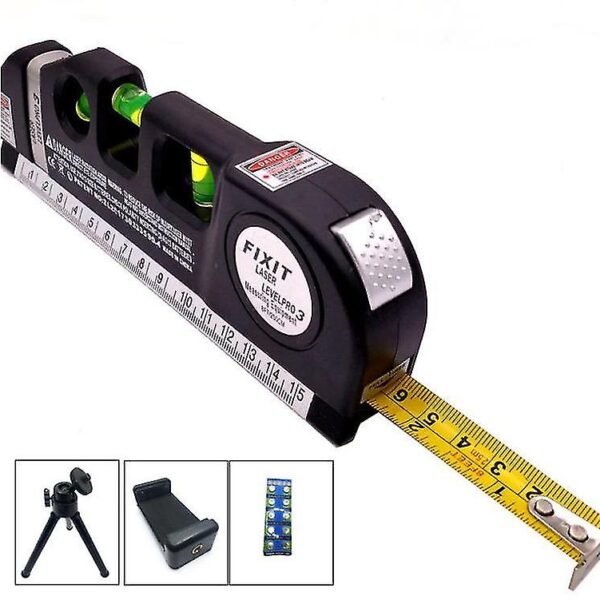 جهاز تسوية ليزر -شريط قياس