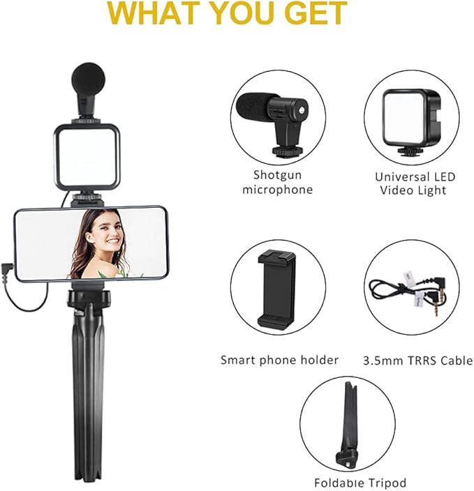 مجموعة مدونات الفيديو للهاتف المحمول الصورة 4