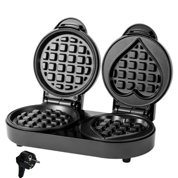 صانعة الوافل الكهربائية بقالبين من راف الصورة 4