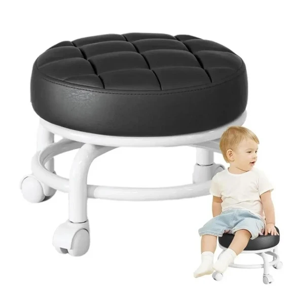 كرسي صغير دوار بعجلات متعدد الاستخدامات