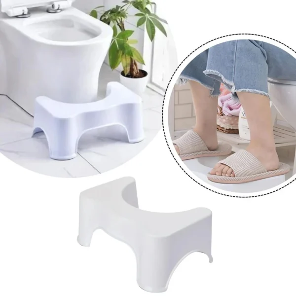 كرسي رفع القدمين الصحي للمرحاض