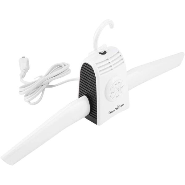 شماعة تجفيف ملابس واحذية كهربائية صغيرة محمولة