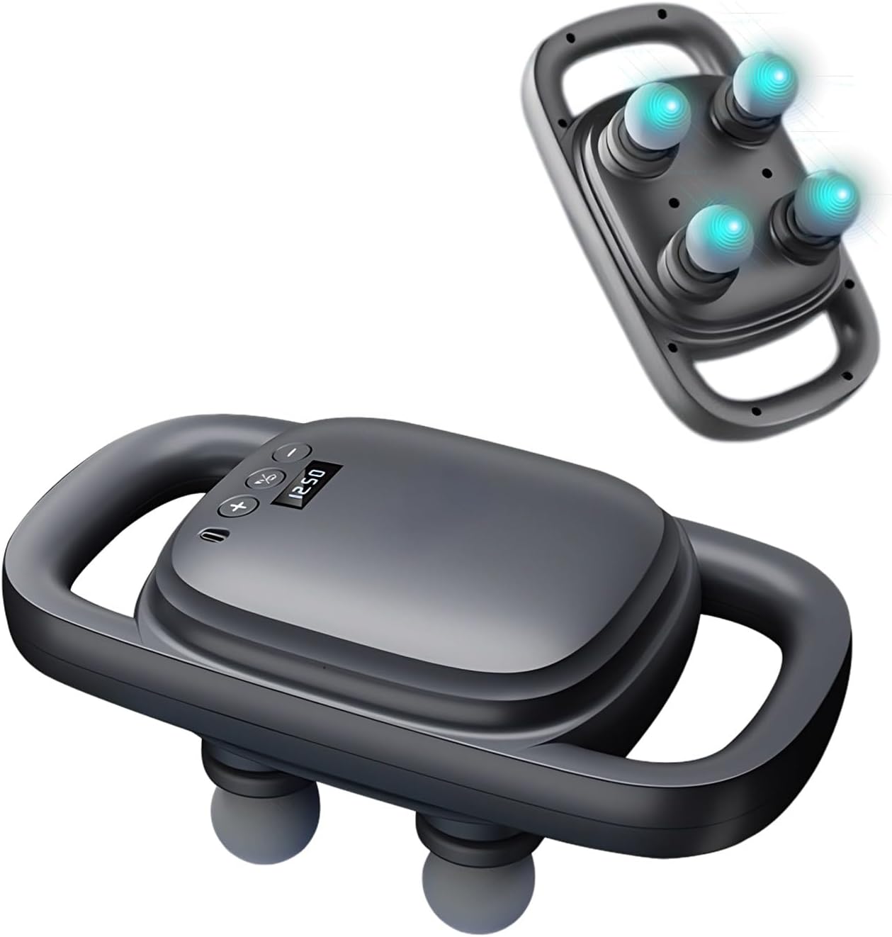 مسدس تدليك بأربعة رؤوس - الصورة 2