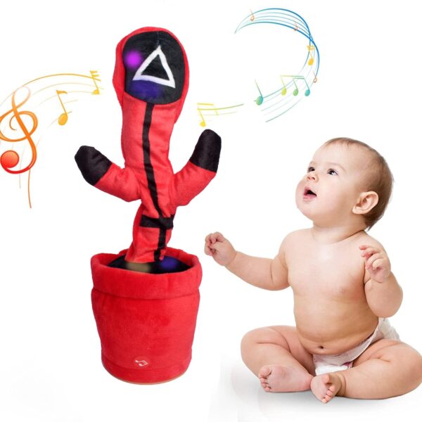 لعبة الحبار الراقصة الناطقة