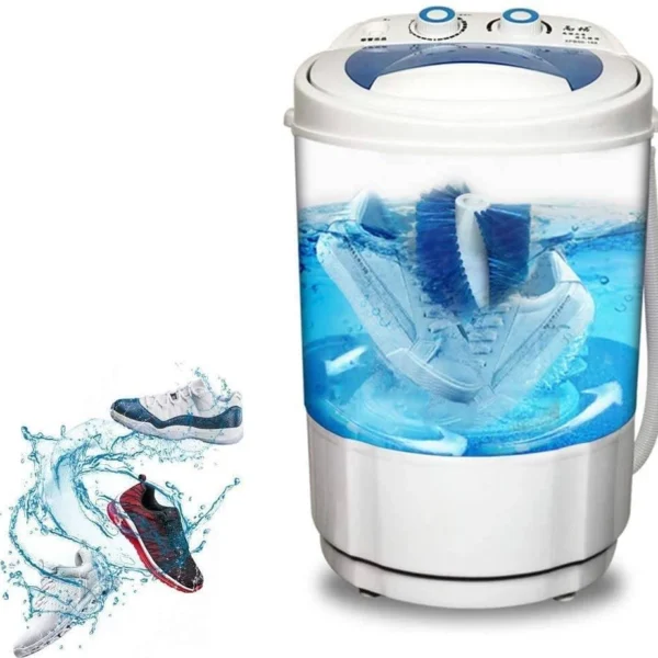 غسالة الأحذية الصغيرة والمحمولة