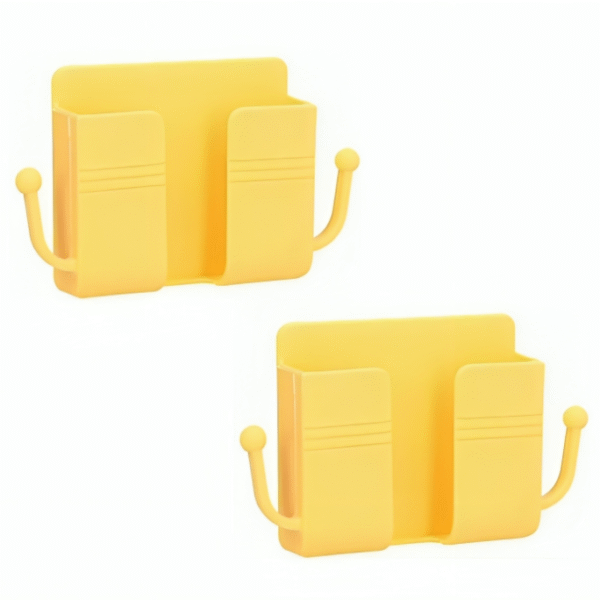 قطعتين من حامل الهاتف المثبت على الحائط