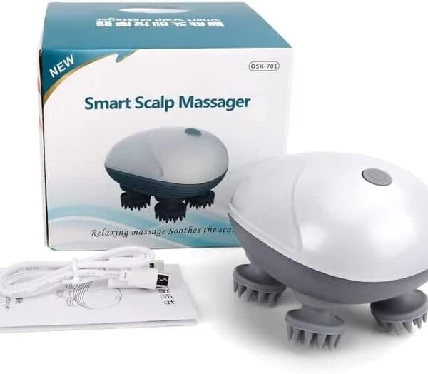 جهاز مساج لاسلكي لفروة الرأس محمول باليد