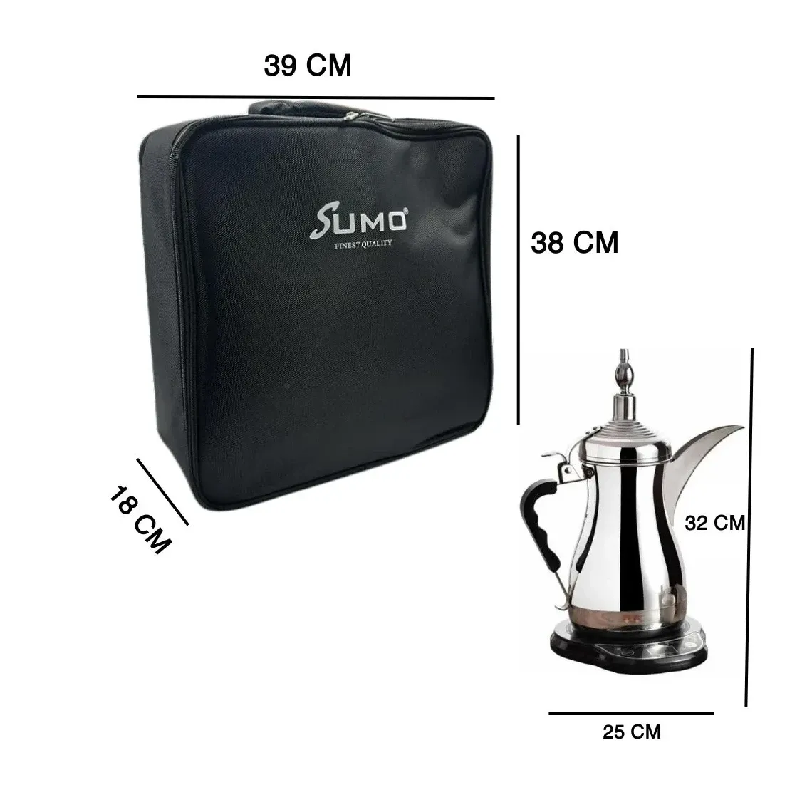 مجموعة ماكينة صنع القهوة العربية - الصورة 8