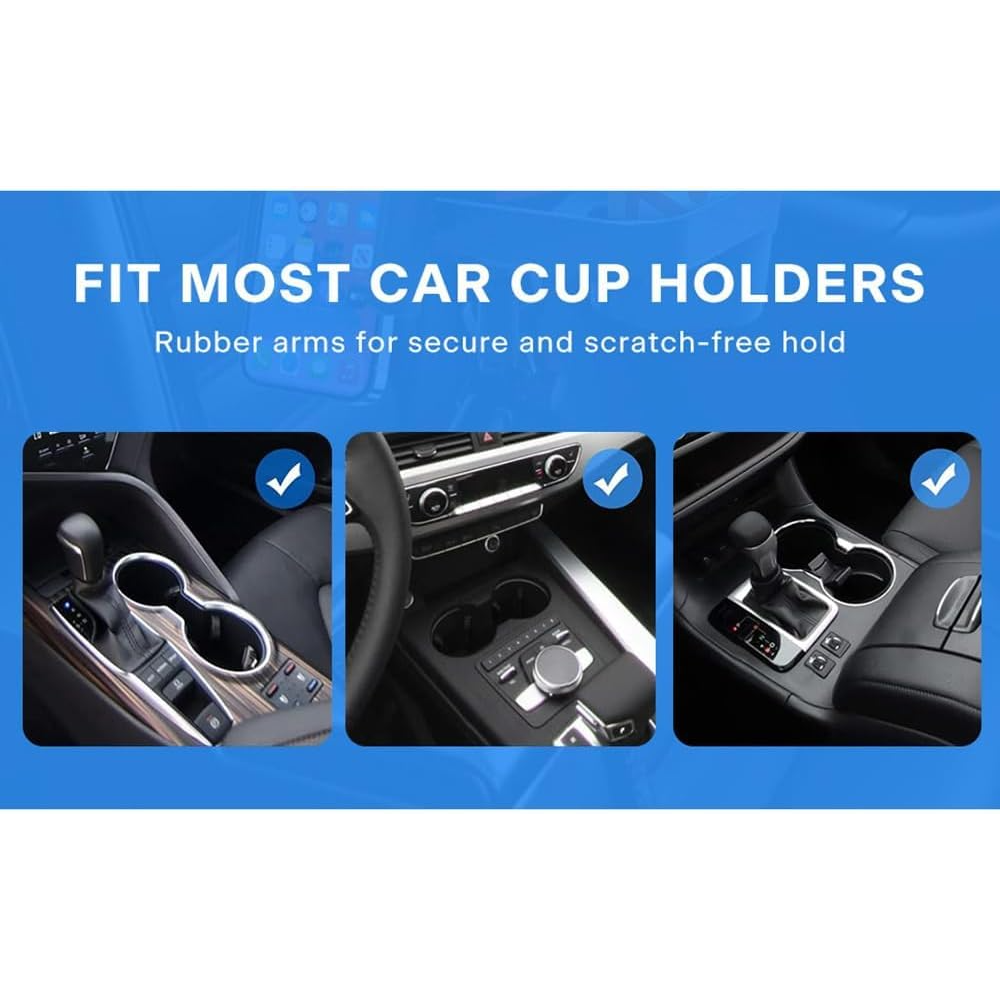 حامل أكواب للسيارة 3 في 1 - الصورة 6