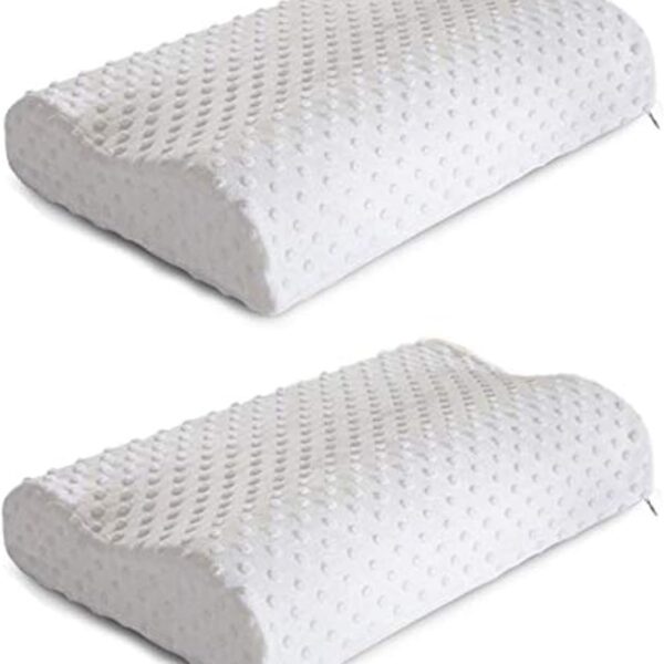 عرض قطعتين من وسادة دعم الرقبة