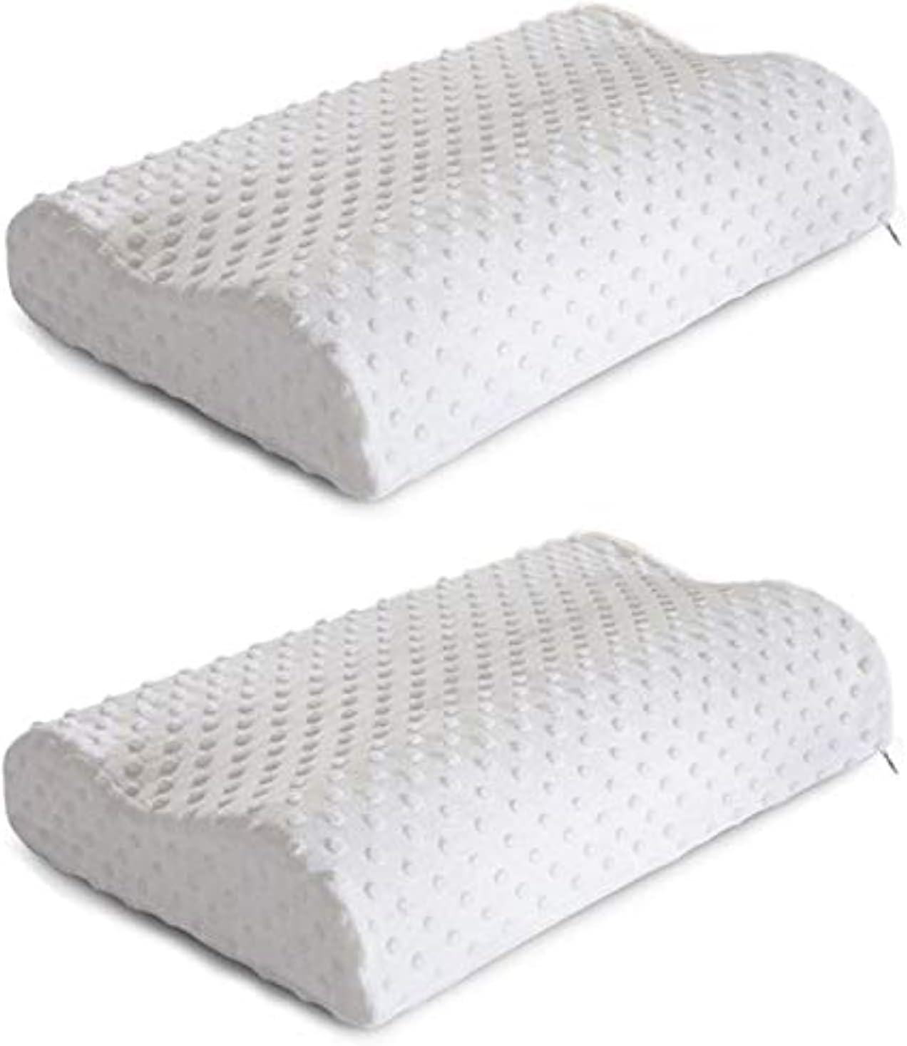 عرض قطعتين من وسادة دعم الرقبة