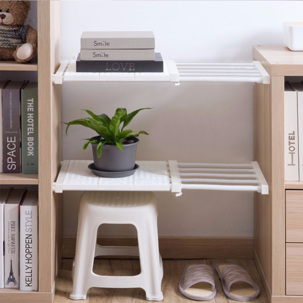 رف شد خزانة الملابس وقضيب قابل للتمديد والتعديل - الصورة 10