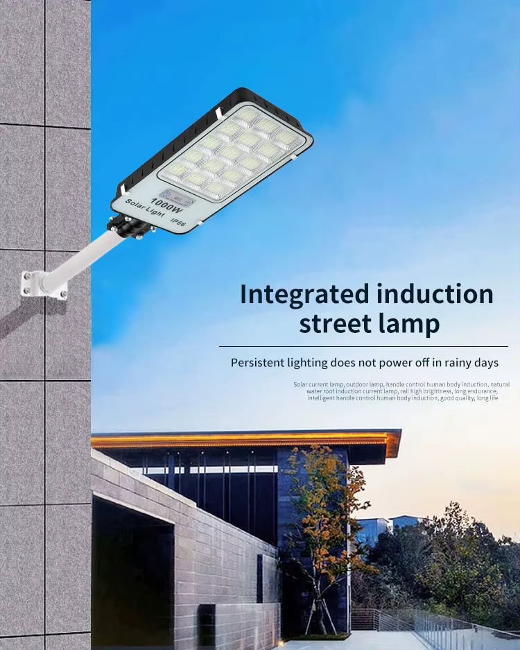 مصباح شارع يعمل بالطاقة الشمسية بقوة 1000 واط - الصورة 5