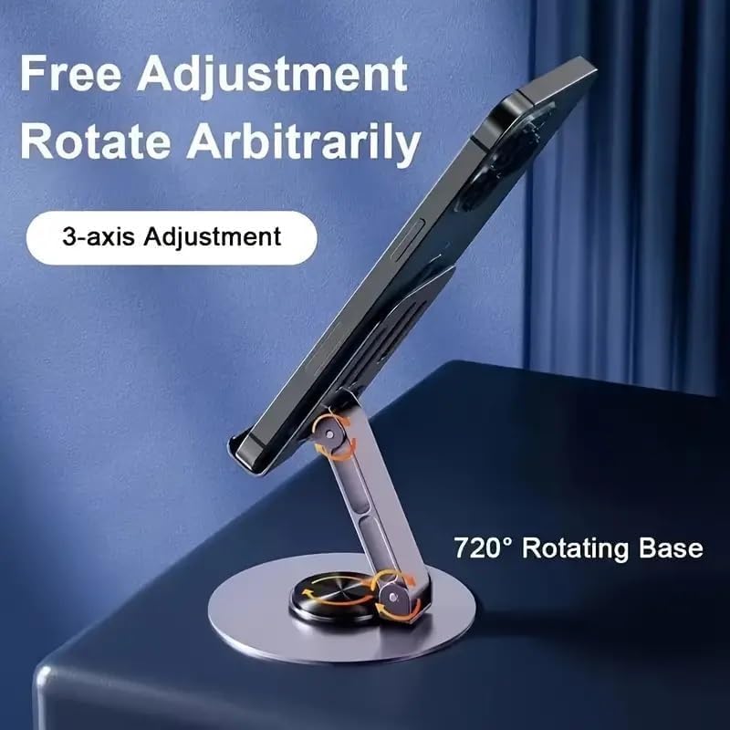 عرض قطعتين من حامل جوال معدني قابل للتعديل الصورة 6