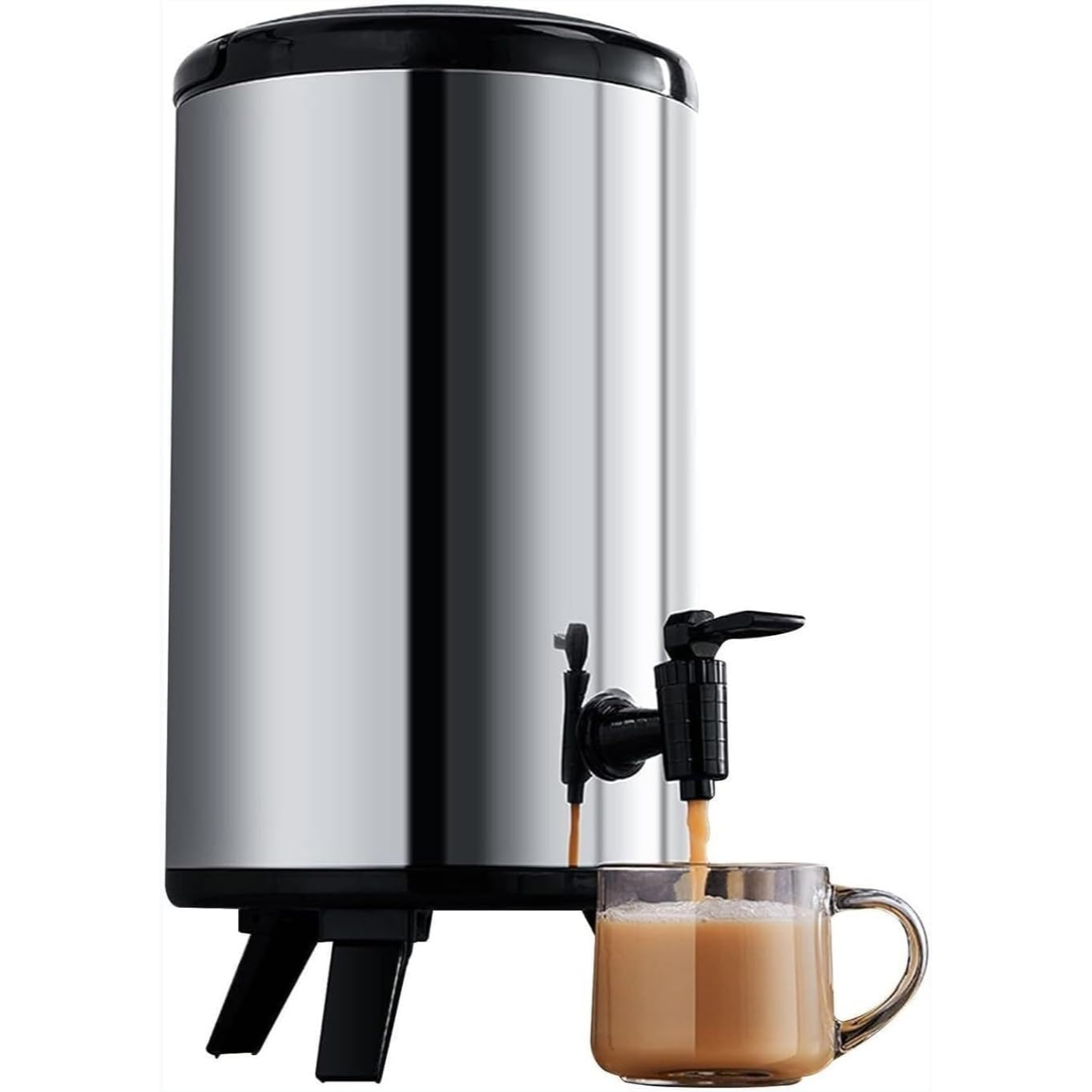 حافظة مشروبات ستانلس ستيل 12 لتر بصنبور