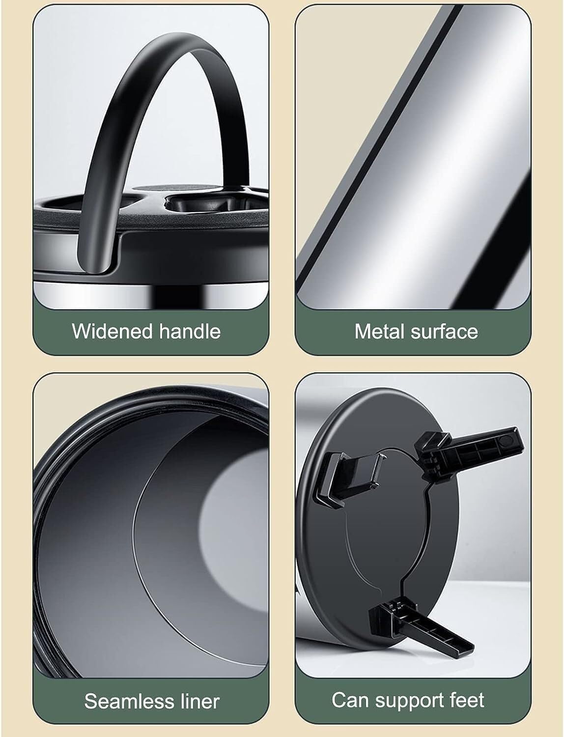 حافظة مشروبات ستانلس ستيل 12 لتر بصنبور الصورة 3