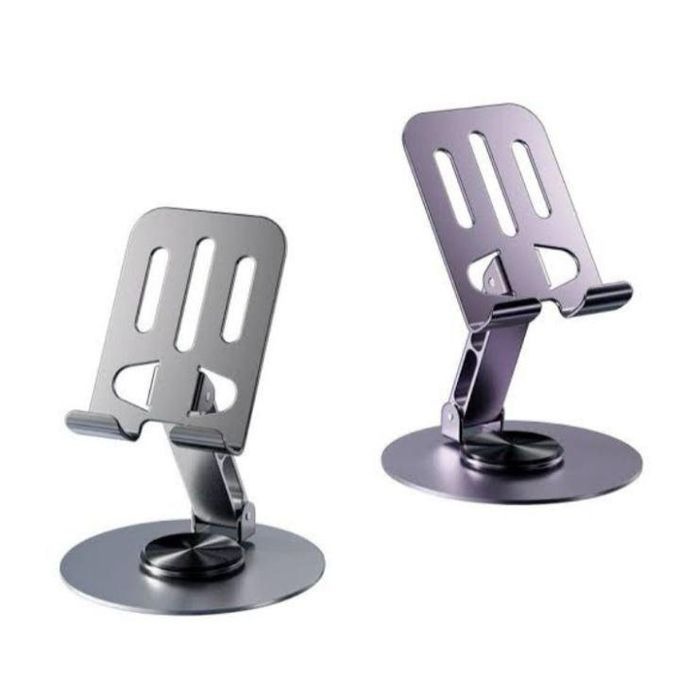 عرض قطعتين من حامل جوال معدني قابل للتعديل