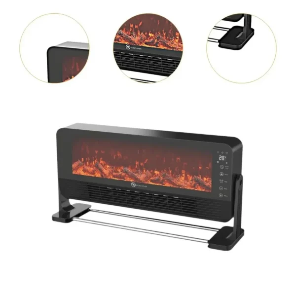 مدفأة كهربائية بتصميم لهب واقعي
