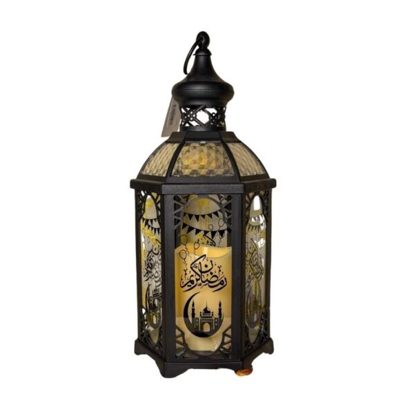 فانوس رمضان ديكوري بإضاءة LED