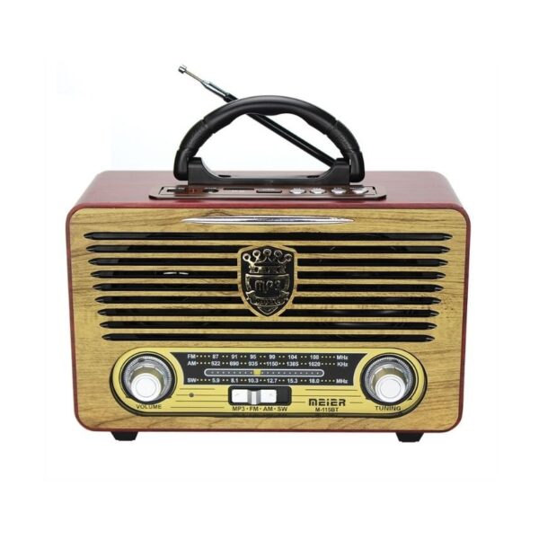 مكبر صوت بلوتوث كلاسيكي قابل لإعادة الشحن