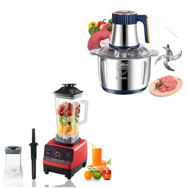 عرض الخلاط مع كبة ومفرمة اللحوم